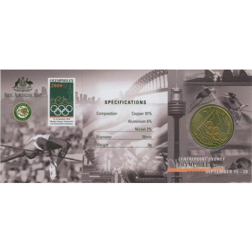 2000 $1 Olymphilex S
