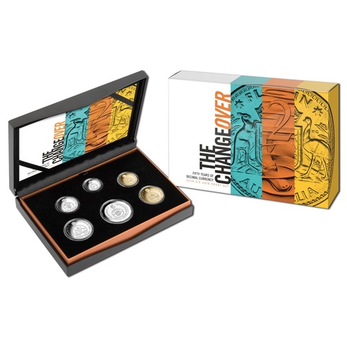 2016 Royal Australian Mint Proof Set the Changeover