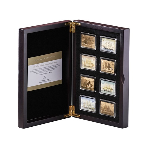 Era of Sail Gold-foiled Stamp Set