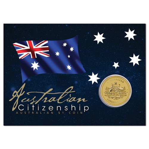 2016 $1 Australian Citizenship BU Coin