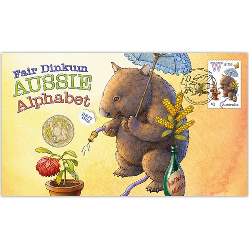 2016 Fair Dinkum Aussie Alphabet  PNC 'W'