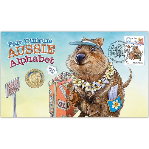 2016 Fair Dinkum Aussie Alphabet PNC 'Q'