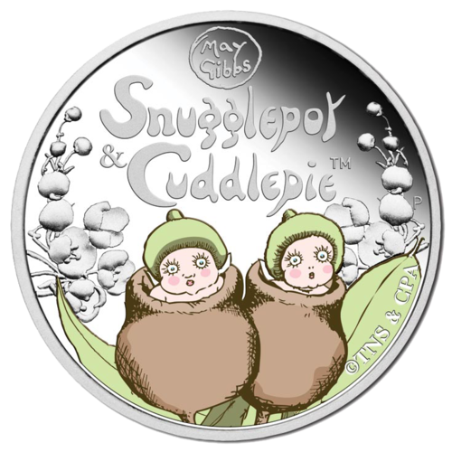 2016 50c Snugglepot & Cuddlepie 1/2oz Silver Proof