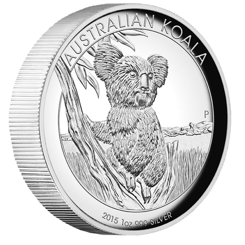 2015 1oz Koala High Relief Silver Proof Coin