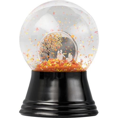 2018 CI$1 Indian Summer Snow Globe