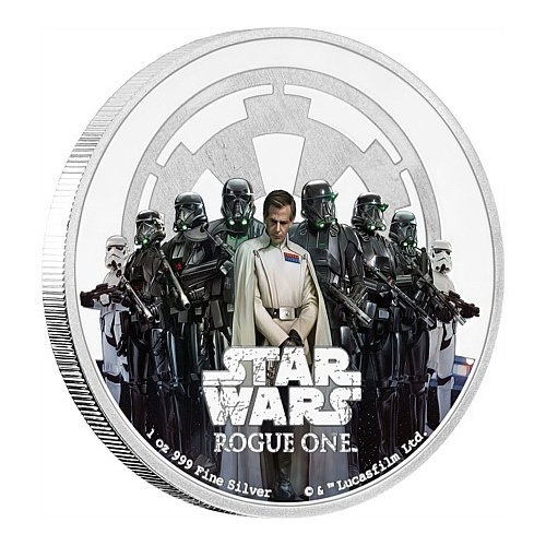 2017 Star Wars Rouge One - The Empire 1oz Silver Proof Coin