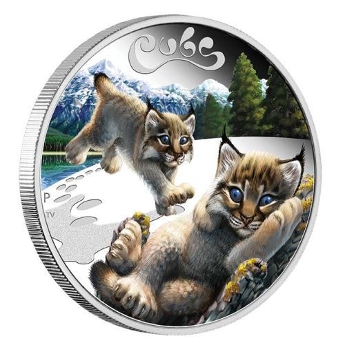 2016 50c Lynx Cubs 1/2oz Silver Proof