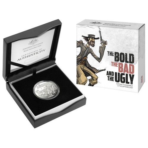 2019 $1 The Bold, The Bad & The Ugly Silver Proof Coin