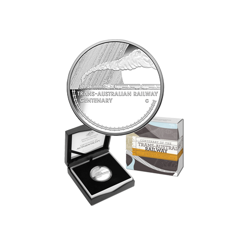 2017 $1 Trans-Australian Railway Silver Proof