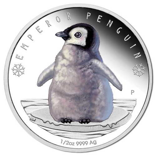 2017 50c Polar Babies - Penguin 1/2oz Silver Proof