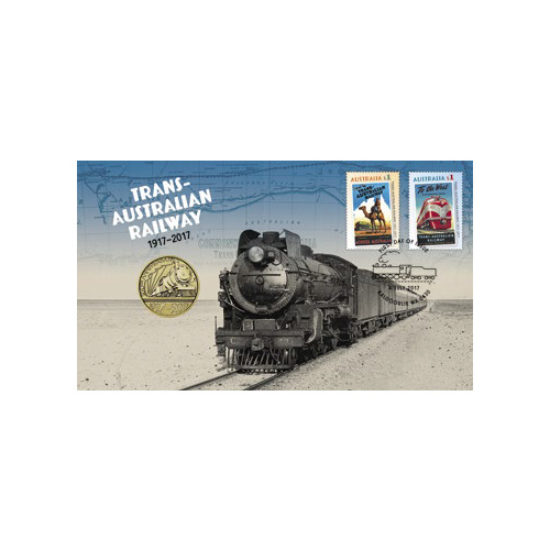 2017 Trans Australian Railways Centenary Perth Mint $1 Coin