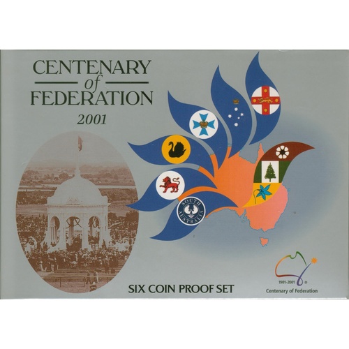 2001 Proof Set Centenary of Federation 