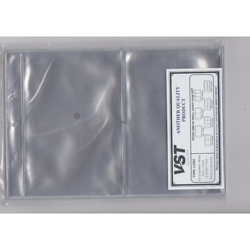 VST 2 Pocket Mint Mark Pages 10 Pack