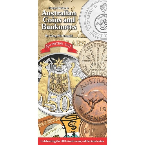 2017 Pocket Guide to Australian Coins and Banknotes 23rd Edition