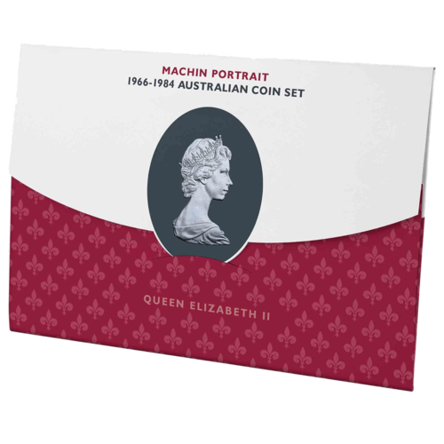 Queen Elizabeth II Arnold Machin Portrait 7 Coin Set