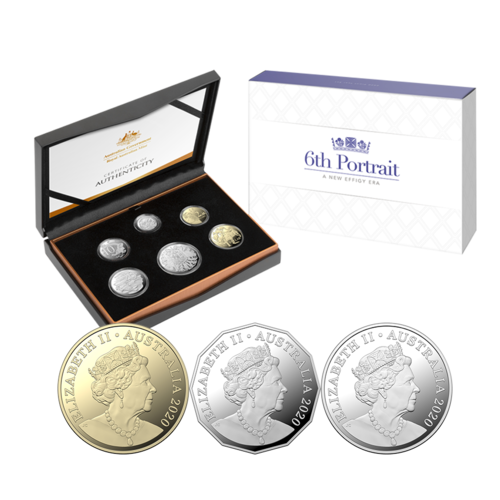 2020 Royal Australian Mint Annual Proof Set - 6th Portrait