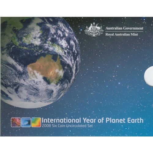 2008 Royal Australian Mint Uncirculated Mint Set International Year of Planet Earth