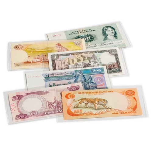 Lighthouse Basic Banknote Sleeves [Holder Size: 158 x 75mm]