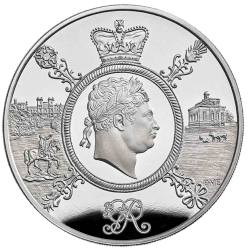 2020 £5 A Celebration of the Reign of George III Silver Proof Coin