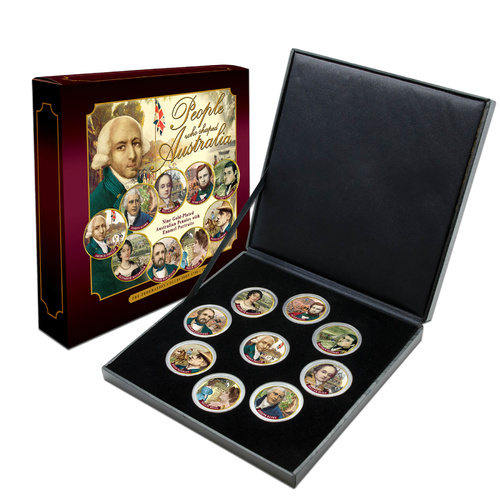 People Who Shaped Australia Enamel Penny Collection