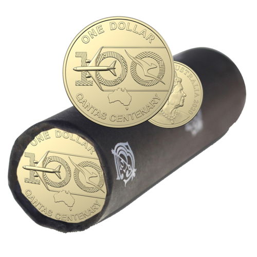 2020 $1 QANTAS Cotton and Co Rolls