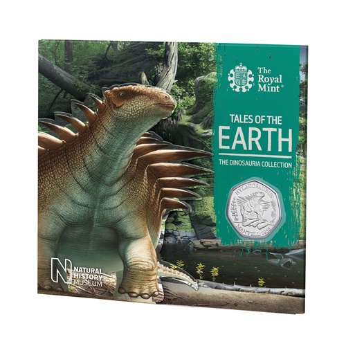 2020 50p Dinosauria - Hylaeosaurus BU Coin