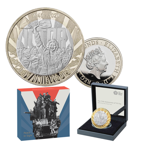2020 £2 VE Day Silver Proof