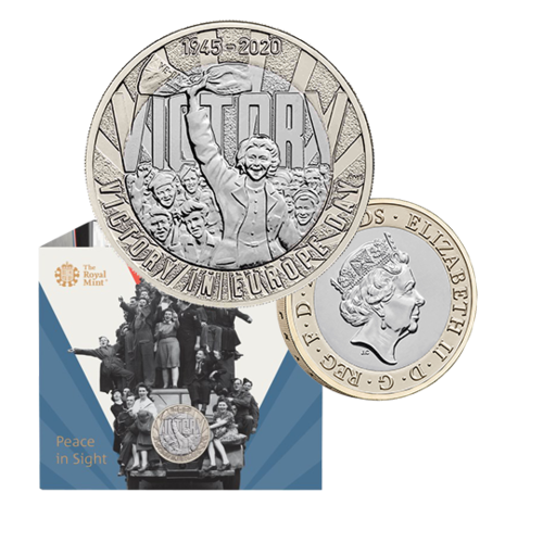 2020 £2 VE Day Brilliant Uncirculated