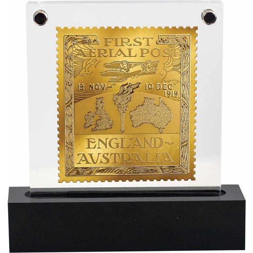 England to Australia First Flight Centenary Gold Tribute