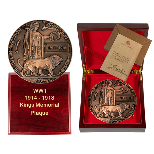 Memorial Plaque - Dead Man's Penny Replica