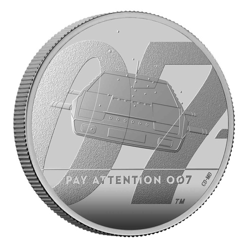 2020 £2 James Bond Lotus Submarine Silver Proof