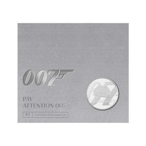 2020 £2 James Bond Lotus Submarine Billiant UNC