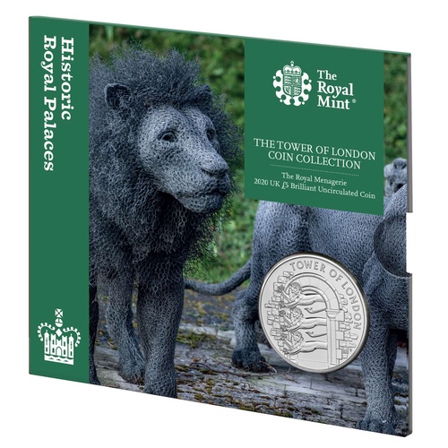 2020 £5 The Tower of London - The Royal Menagerie BUNC