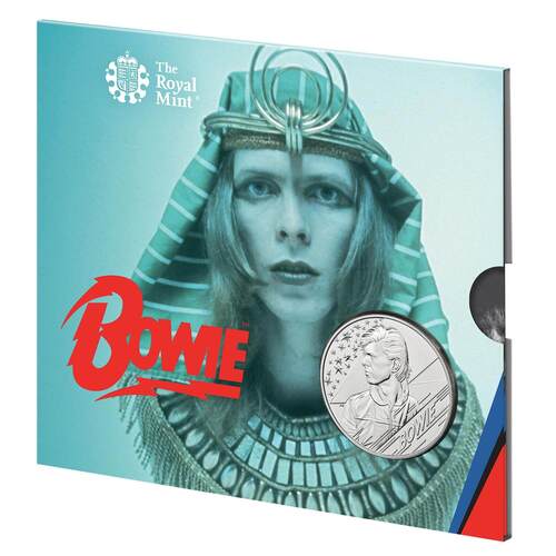 2020 £5 David Bowie Brilliant UNC Coin Edition 4