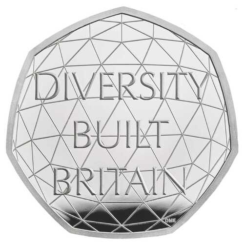 2020 50p Celebrate Diversity Silver Proof Coin
