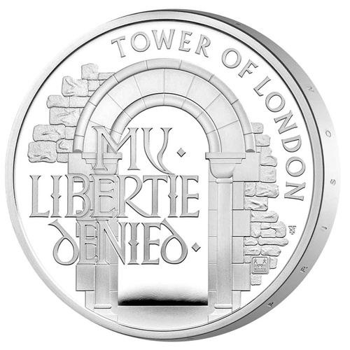 2020 £5 Tower of London - The Infamous Prison Silver Proof Coin
