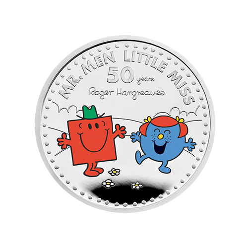 2021 £2 Mr Strong and Little Miss Giggles 1oz Silver Proof