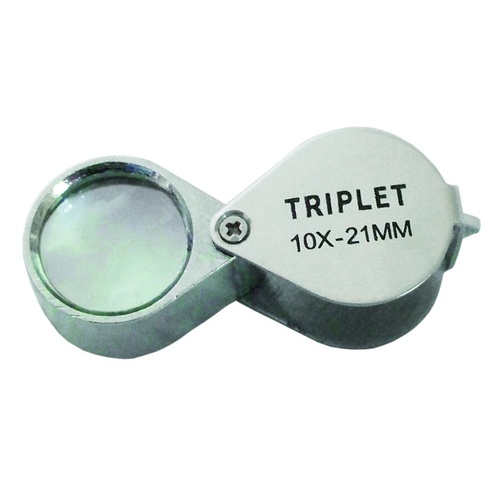 SAFE Jewelers Loupe Triplet 10x