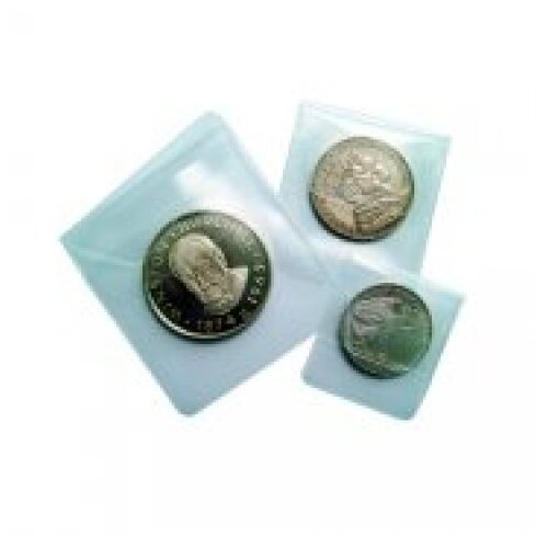 SAFE Coin Wallet Plasticiser free with flap 65x65mm