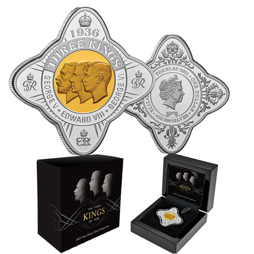 2021 The Three Kings of 1936 1oz Silver Proof Coin