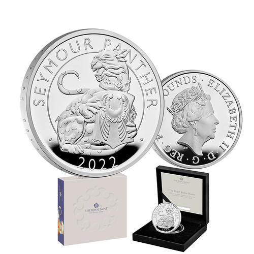2022 £2 The Seymour Panther 1oz Silver Proof