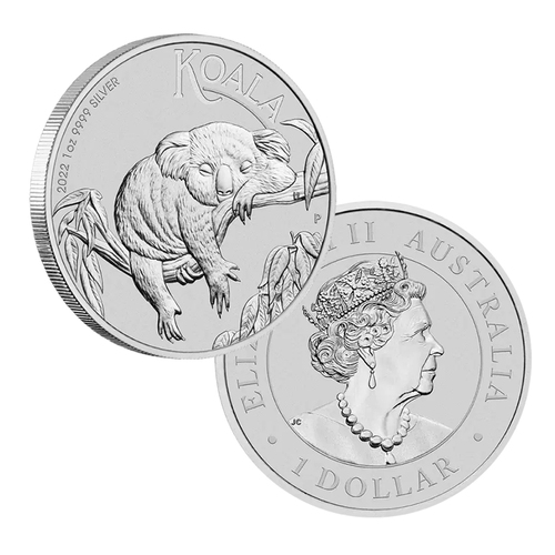 2022 $1 Australian Koala 1oz Silver Bullion Coin