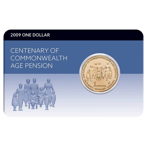 2009 $1 Centenary of Commonwealth Aged Pension Coin Pack