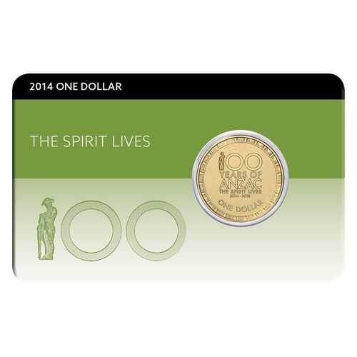 2014 $1 The Spirit Lives Coin Pack
