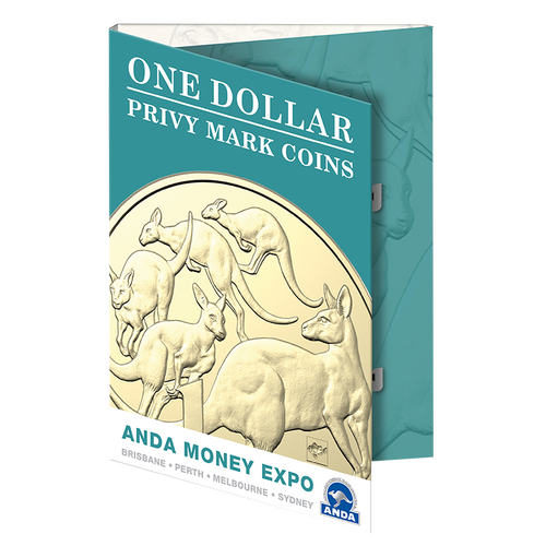 2022 ANDA Money Expo Folder Holds all 4 Mob of Roos