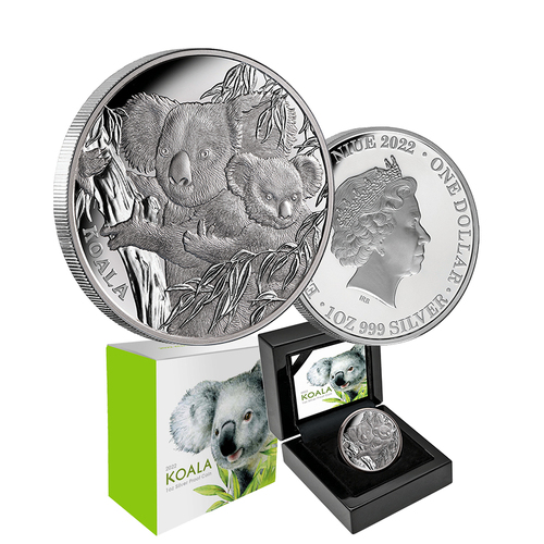 2022 $1 Koala 1oz Silver Proof Coin