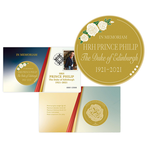 2022 In Memoriam HRH Prince Philip Medallion Cover