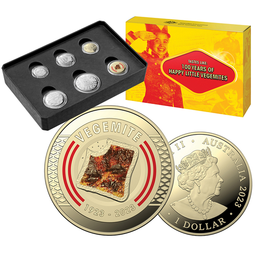 2023 Royal Australian Mint Yearly Proof Set 100 Years of Vegemite