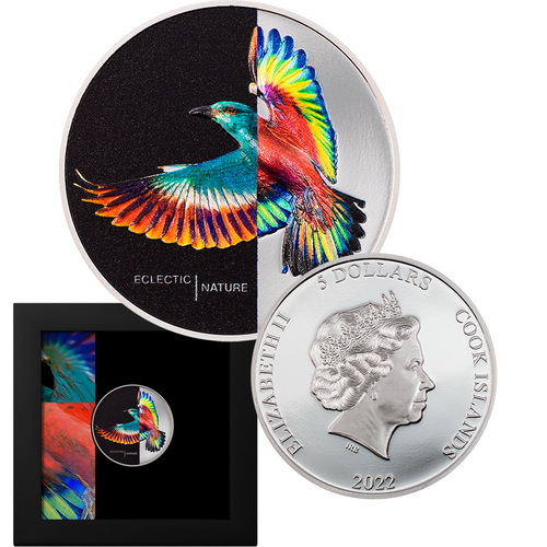 2022 $5 Eclectic Nature - Roller 1oz Silver Proof Coin