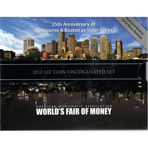 2010 Royal Australian Mint Uncirculated Mint Set Boston Issue